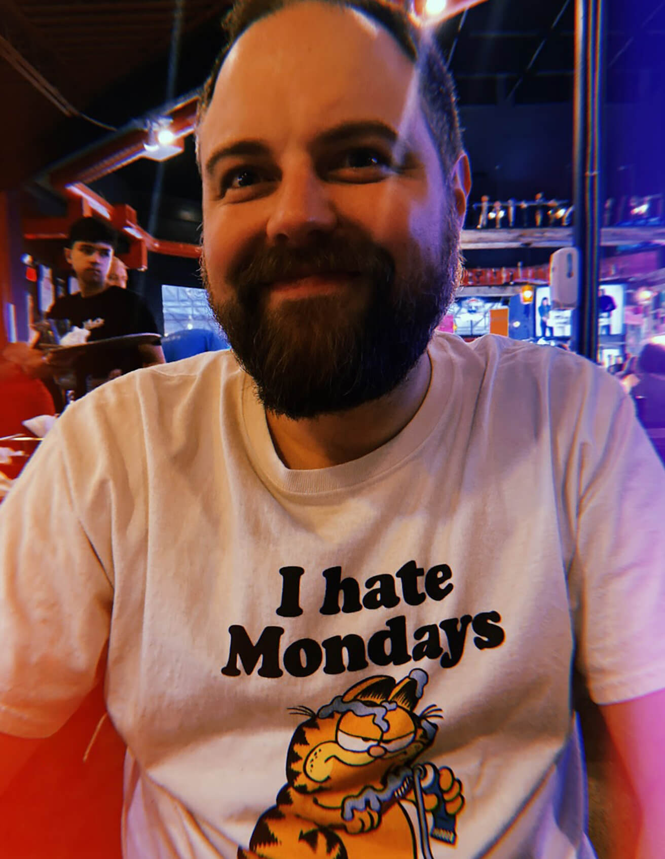 Brian up to his old tricks.